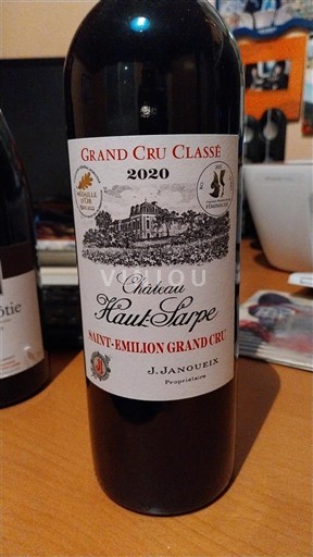 Bordeaux Saint-Émilion Grand Cru Grand Cru Château Haut-Sarpe 2020