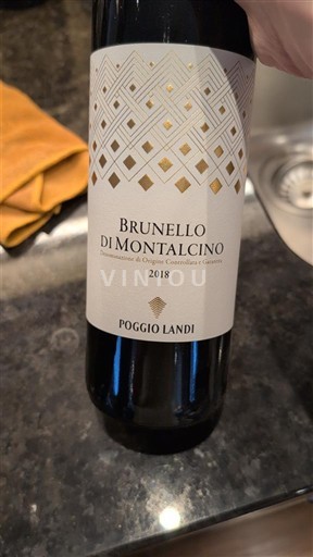 Toscana Brunello di Montalcino Poggio Landi 2018