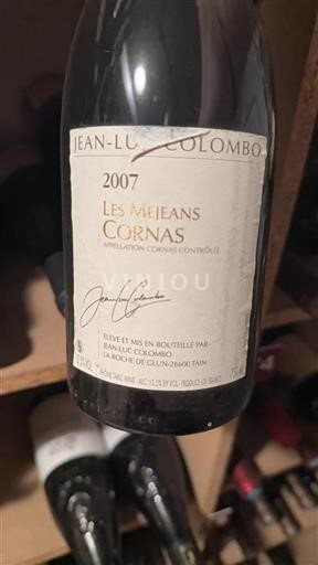 Valle del Rodano Cornas Jean-Luc Colombo Les Méjeans 2007
