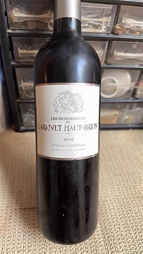 Burdeos Pessac-Léognan Larrivet Haut-Brion Les Demoiselles 2012