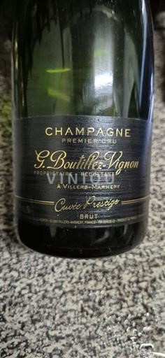 Champaña Champán Premier Cru G. Boutillez-Vignon Prestige Sin añada