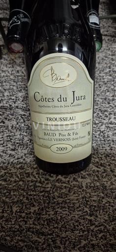 Jura Côtes du Jura Baud Père & Fils Trousseau 2009