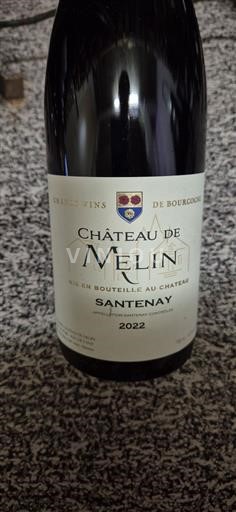 Burgund Santenay Château Melin 2022