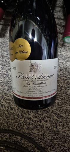 Beaujolais Saint-Amour Domaine St. Roch En Cornillons 2015