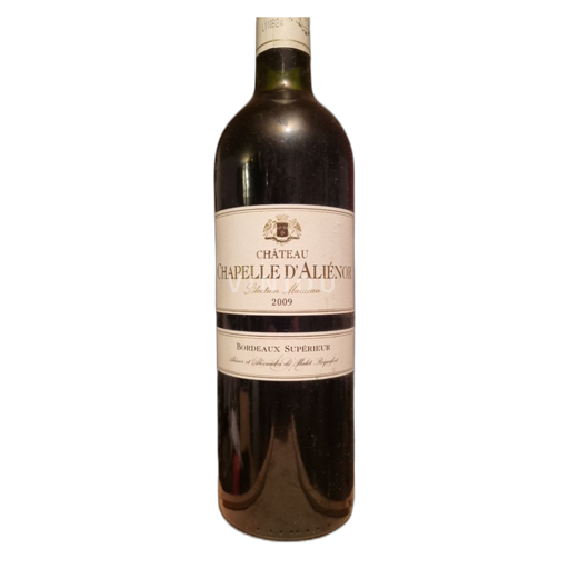 Bordeaux Bordeaux Supérieur Château Chapelle Aliénor Sélection Maracan 2009