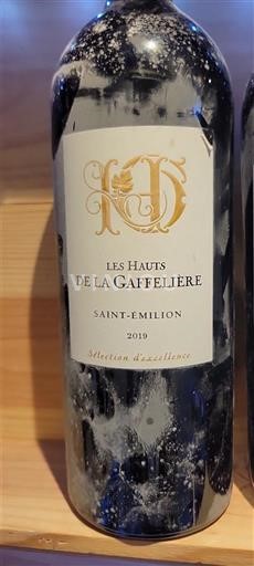 Bordeaux Saint-Émilion Les Hauts de la Gaffelière Sélection d'excellence 2019