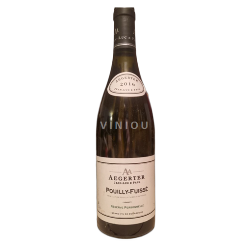 Borgogna Pouilly-fuissé Aegerter Réserve Personnelle 2016