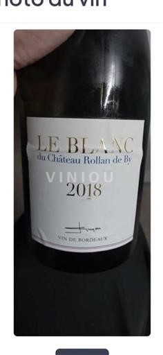 Burdeos No especificado Château Rollan de By Le Blanc 2018