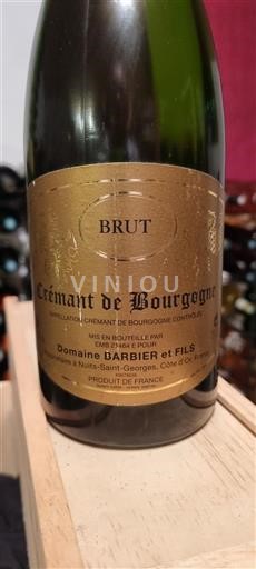 Burgundija Crémant de Bourgogne Domaine Barbier et Fils Neleten.