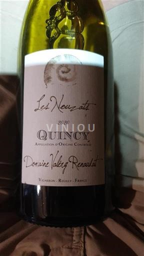 Loire-dalen Quincy Domaine Valéry Renaudat Les Nouzats 2020