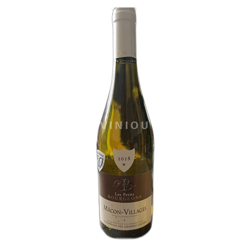 Vin Blanc sec Les Petits Bourgeons Vignerons des Grandes Vignes 2018 France Bourgogne Mâcon et mâcon-villages AOC
