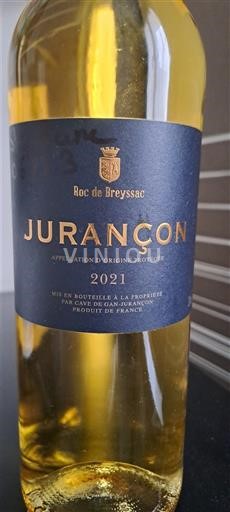 Tây Nam Jurançon Roc de Breyssac 2021