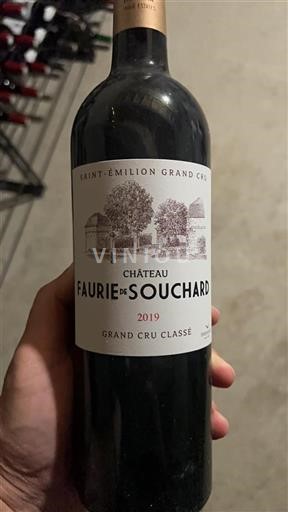 Bordeaux Saint-Émilion Grand Cru Classé Faurie de Souchard 2019