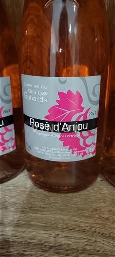 Vin Rosé sec Domaine Clos des Gohards 2023 France Vallée de la Loire Rosé-d'anjou AOC