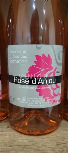 Údolí Loiry Rosé d'Anjou Clos des Gohards 2023