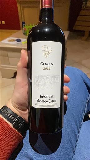 Burdeos Graves Mouton Cadet Réserve 2022