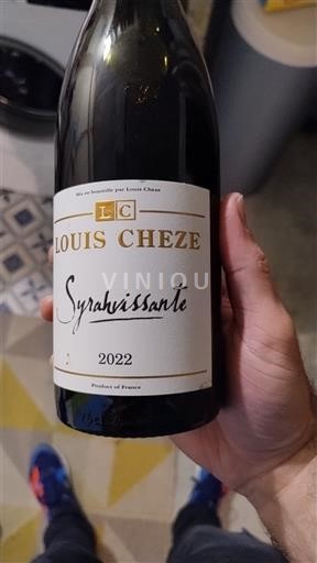 Alpy a Rhonské oblasti Rhodanské pahorkatiny Louis Cheze Syrahvissante 2022