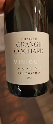 Beaujolais Morgon Château Grange Cochard Les Charmes 2021