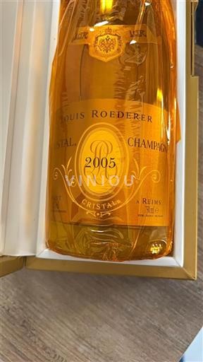Champaña Champán Louis Roederer Cristal 2005
