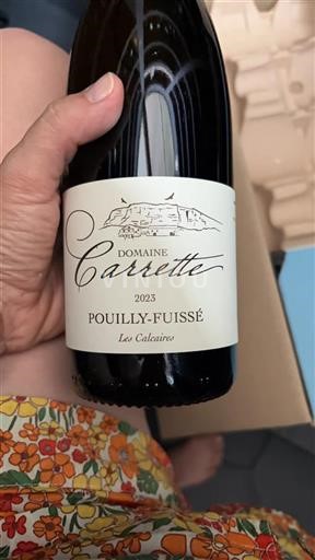 Borgogna Pouilly-fuissé Domaine Carrette Les Calcaires 2023