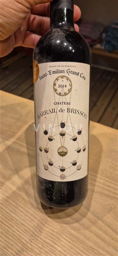 Bordeaux Saint-Émilion Grand Cru Grand Cru Château Barrail de Brisson 2014