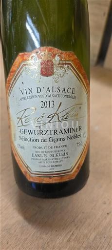 Alsazia Gewürztraminer Sélection de Grains Nobles René Klein Sélection de Grains Nobles 2013
