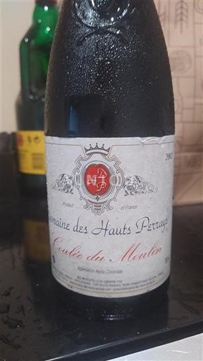 Loire Valley Anjou Domaine Des Hauts Perrays Coulée du Moulin 2002