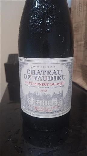 Valle del Rodano Châteauneuf-du-Pape Château Vaudieu 2006