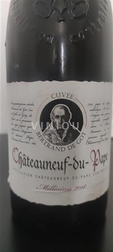 Valle del Rodano Châteauneuf-du-Pape Bertrand de Got 2018