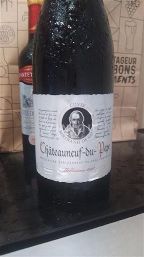 Valle del Rodano Châteauneuf-du-Pape Bertrand de Got 2008