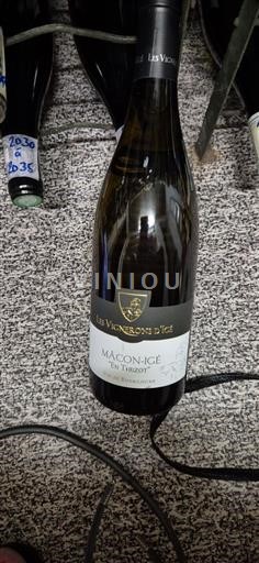 Borgoña Mâcon y Mâcon-villages Les Vignerons Igé En Thuzot Sin añada