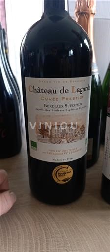 Bordeaux Bordeaux Supérieur Château Lagarde Prestige 2021