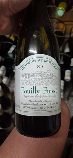 Borgonha Pouilly-fuissé Domaine La Ranche 2018