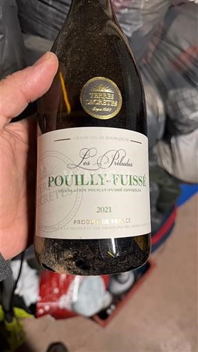 Burgundsko Pouilly-fuissé Terres Secrètes Les Préludes 2021