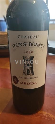Bordeaux Médoc Cru Bourgeois Château Tour St Bonnet 2020