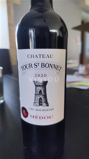 Bordeaux Médoc Cru Bourgeois Château Tour St Bonnet 2020