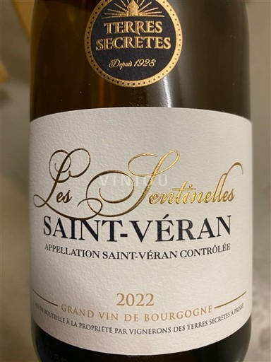 Bourgogne Saint-Véran Terres Secrètes Les Sentinelles 2022