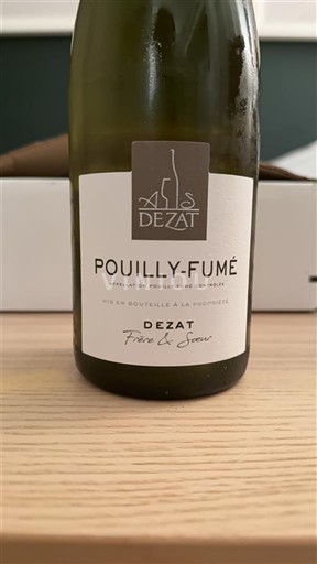 Dolina Loare Pouilly-fumé Dezat 2024