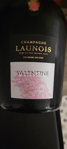 Champaña Champán Launois Valentine Sin añada