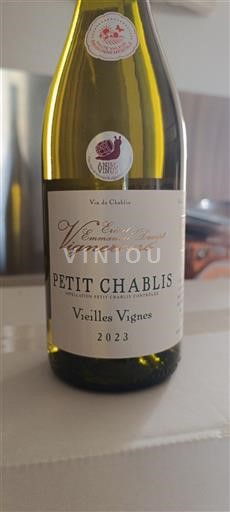 Borgoña Petit-chablis Domaine Dampt Vieilles Vignes 2023