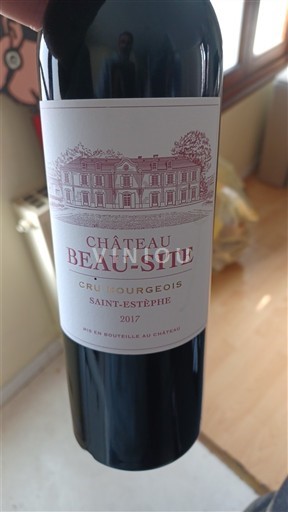 Burdeos Saint-Estèphe Cru Bourgeois Château Beau-Site 2017