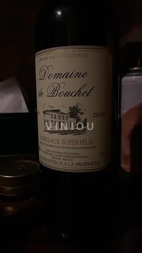 Bordéus Bordeaux Superior Domaine Bouchet 2019