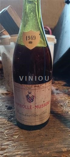 Bourgogne Chambolle-Musigny Dufouleur Père & Fils 1949