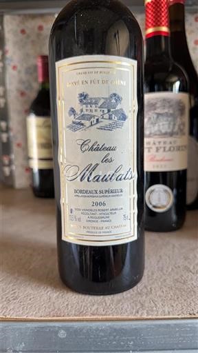 Burdeos Bordeaux superior Château Les Maubats 2006
