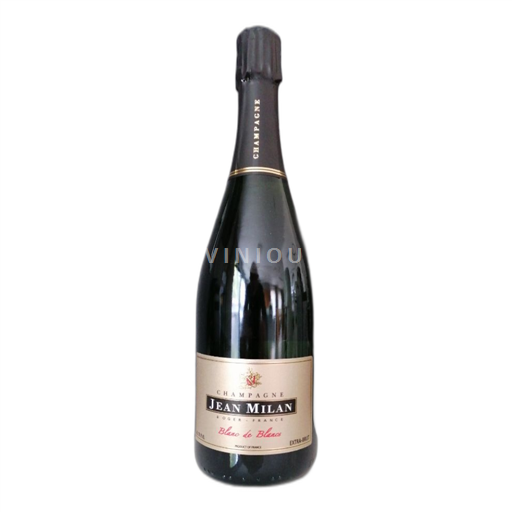 Champaña Champán Champagne Milan Jean Blanc de Blancs Sin añada