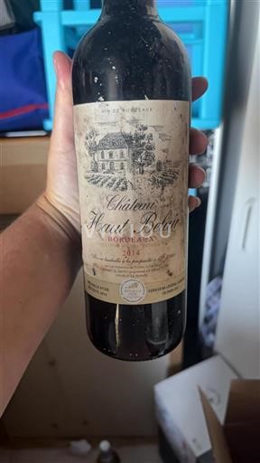 Bordeaux Château Haut Belair 2014