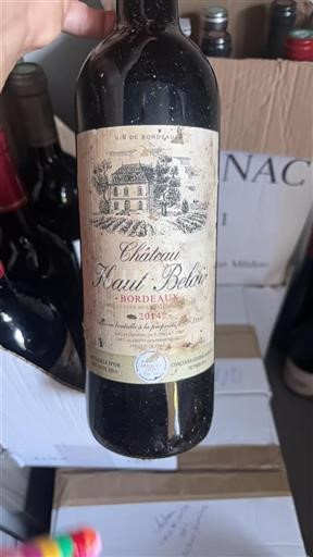Burdeos Bordeaux Château Haut Belair 2014