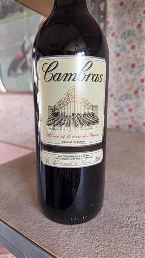 Zuidwest-Frankrijk Côtes de Gascogne Cambas Niet-geïntegreerd