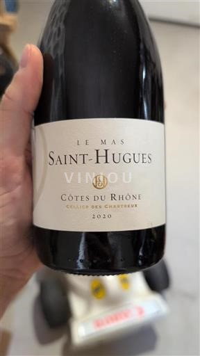 Thung lũng Rhône Côtes-du-rhône Cellier des Chartreux Le Mas Saint-Hugues 2020
