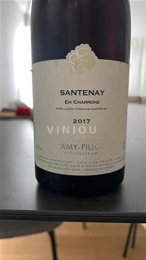Borgoña Santenay Domaine Amy-Pillot En Charrons 2017